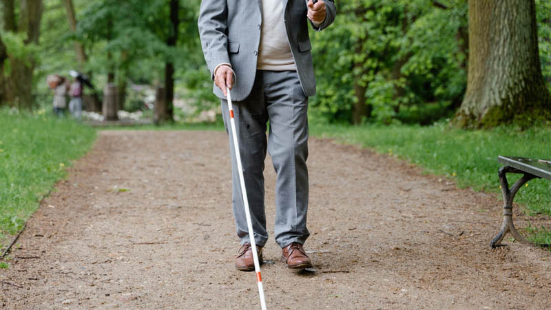 Visually impaired people by providing the best and quality eye care service